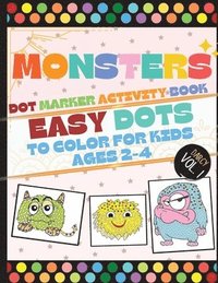 bokomslag Monsters Dot Marker Activity Book