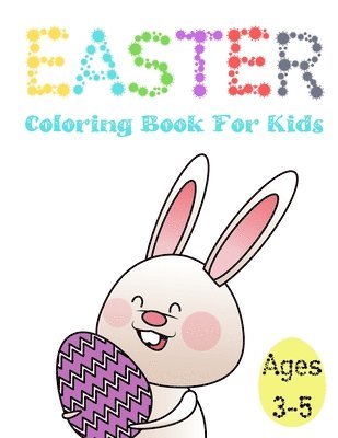 Easter Coloring Book For Kids Ages 3-5 1