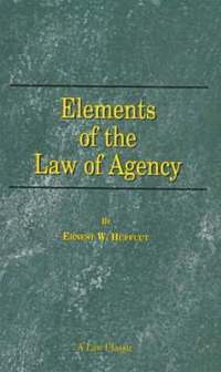 bokomslag Elements of the Law of Agency