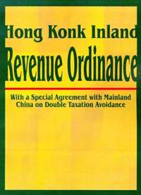 bokomslag Hong Kong Inland Revenue Ordinance