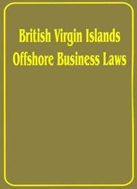 bokomslag British Virgin Islands Offshore Business Laws