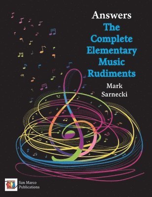 Complete Elementary Music Rudiments Answers