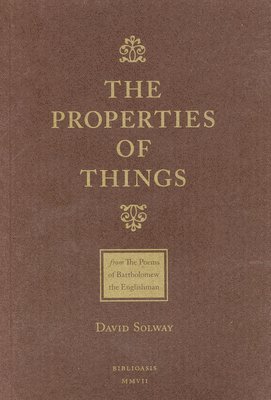 The Properties of Things 1