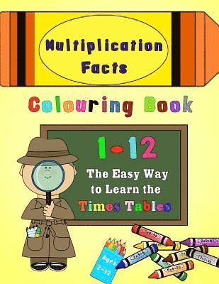 Multiplication Facts Colouring Book 1-12 1