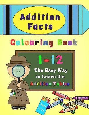 bokomslag Addition Facts Colouring Book 1-12