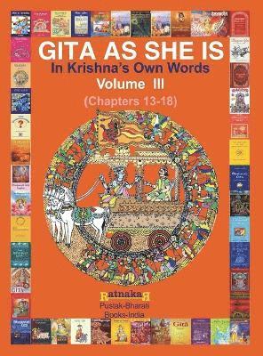 bokomslag Gita As She Is, In Krishna's Own Words, Book III