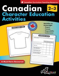 bokomslag Canadian Character Education Activities Grades 2-3