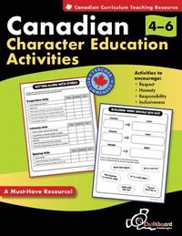 bokomslag Canadian Character Education Activities Grades 4-6