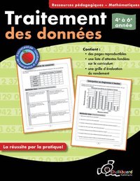bokomslag Traitement des données 4e à 6e année