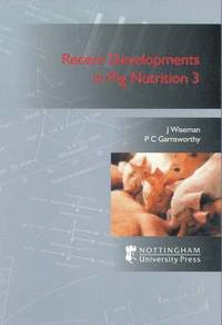 bokomslag Recent Developments in Pig Nutrition: v. 3