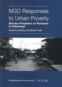 bokomslag NGO Responses to Urban Poverty