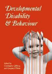 Developmental Disability and Behaviour 1
