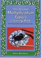 bokomslag Second Multiplication Tables Colouring Book