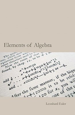 Euler's Elements of Algebra 1