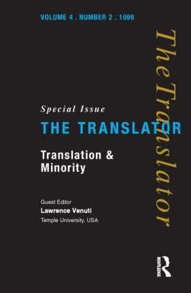 Lawrence Venuti - Translation and Minority, Häftad