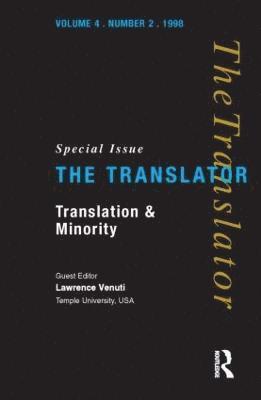 Lawrence Venuti, USA) Venuti, Lawrence (Temple University - Translation and Minority, Häftad