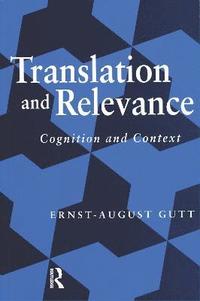 bokomslag Translation and Relevance