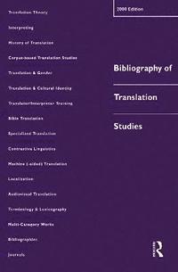 bokomslag Bibliography of Translation Studies: 2000