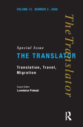 bokomslag Translation, Travel, Migration