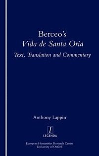 bokomslag Berceo's Life of Santa Oria