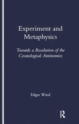 Experiment and Metaphysics 1