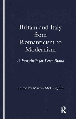 Britain and Italy from Romanticism to Modernism 1