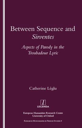 Catherine Leglu - Between Sequence and Sirventes, Häftad