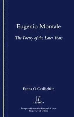 Eanna O Ceallachain, Eanna O. Ceallachain - Eugenio Montale, Häftad