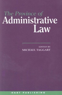 bokomslag Province of Administrative Law