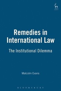 bokomslag Remedies in International Law