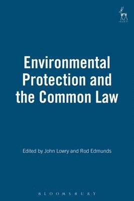 bokomslag Environmental Protection and the Common Law