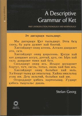 Descriptive Grammar of Ket (Yenisei-Ostyak)