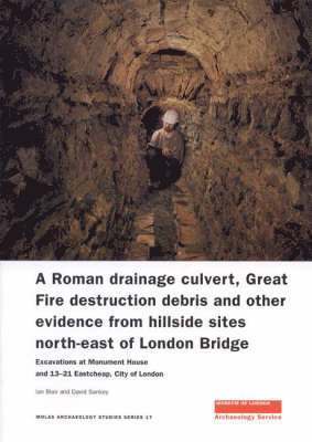 bokomslag A Roman Drainage Culvert, Great Fire Destruction Debris and Other Evidence from Hillside Sites North-East of London Bridge