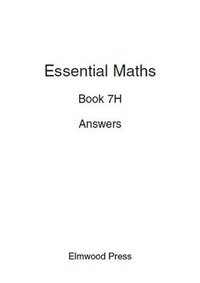 bokomslag Essential Maths 7H Answers