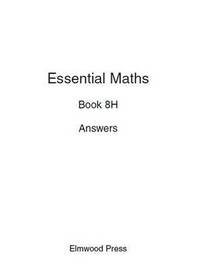 bokomslag Essential Maths 8H Answers