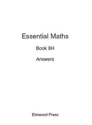 Essential Maths 8H Answers 1