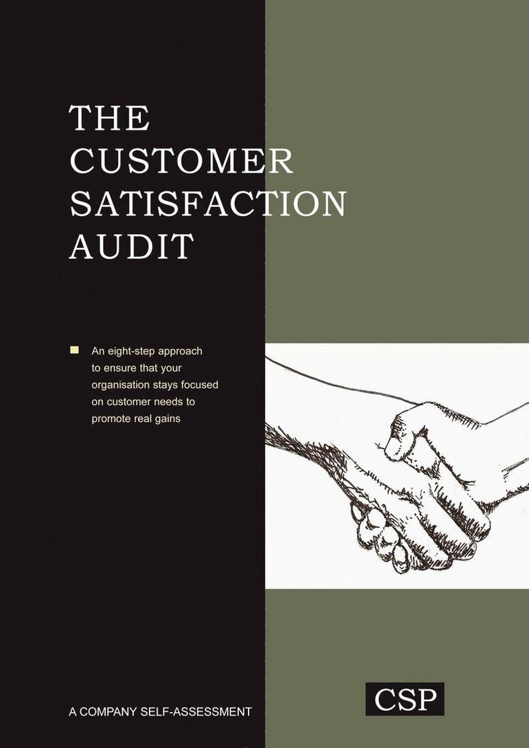 The Customer Satisfaction Audit 1