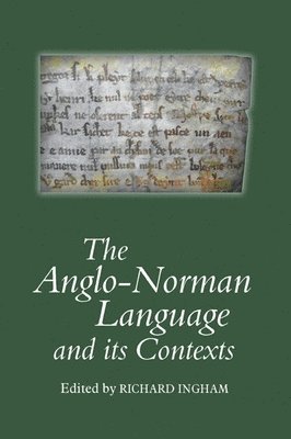 bokomslag The Anglo-Norman Language and its Contexts