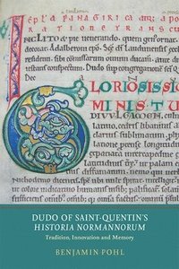 bokomslag Dudo of Saint-Quentin's Historia Normannorum