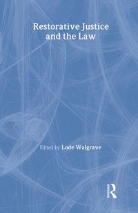 bokomslag Restorative Justice and the Law