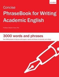 bokomslag Concise PhraseBook for Writing Academic English