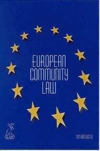 bokomslag Principles of European Community Law
