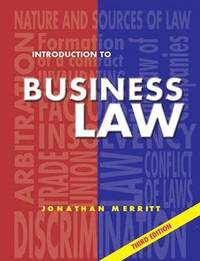 bokomslag Introduction to Business Law