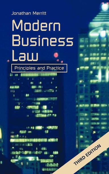 bokomslag Modern Business Law