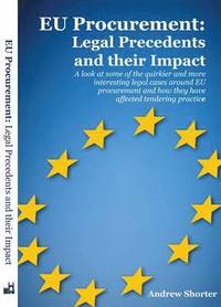 bokomslag EU Procurement: Legal Precedents and Their Impact
