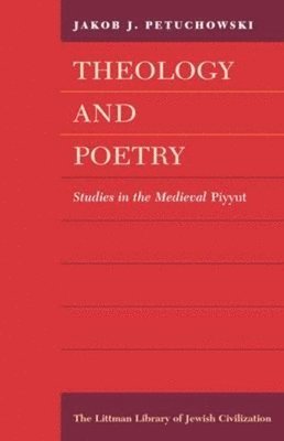 bokomslag Theology and Poetry