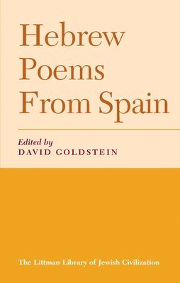 bokomslag Hebrew Poems from Spain