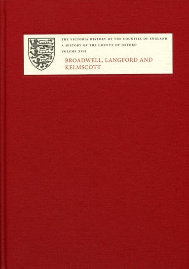 Simon Townley - A History of the County of Oxford, Inbunden
