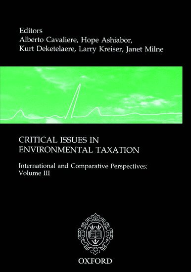 Critical Issues in Environmental Taxation 1