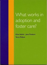 bokomslag What Works in Adoption and Foster Care?